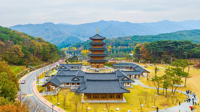 김천 직지사 사명대사공원.[경북도 제공]