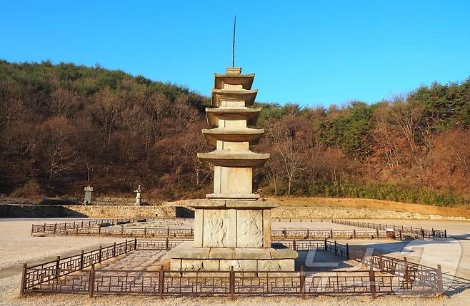 보원사지 오층석탑 모습. (서산시 제공) /뉴스1