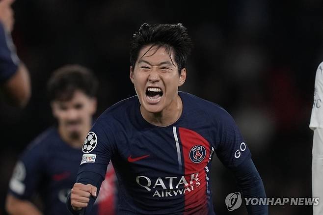 PSG 이강인. 연합뉴스