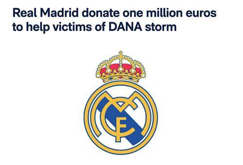 15억 쾌척한 레알 마드리드 [레알 마드리드 홈페이지 캡처. 재판매 및 DB 금지]