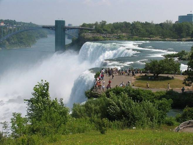 나이아가라 폭포 루나 아일랜드. [이미지출처=뉴욕포스트 캡처]