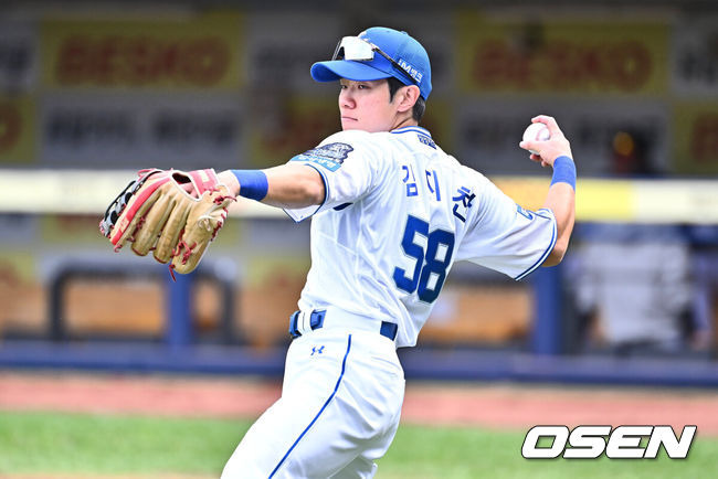 [OSEN=대구, 이석우 기자] 삼성 라이온즈 김지찬 063 2024.10.13 / foto0307@osen.co.kr