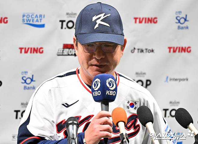 류중일 대표팀 감독은 1일 고척스카이돔에서 열린 '2024 K-BASEBALL SERIES with TVING' 쿠바 대표팀과 평가전에서 2-0 승리를 이끌었다. 사령탑은 투타 활약에 만족했다. 고척 김한준 박지영 기자