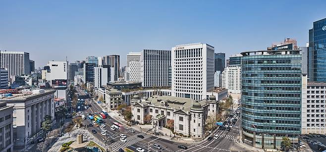 서울 중구 한국은행 본부 / 한국은행 제공