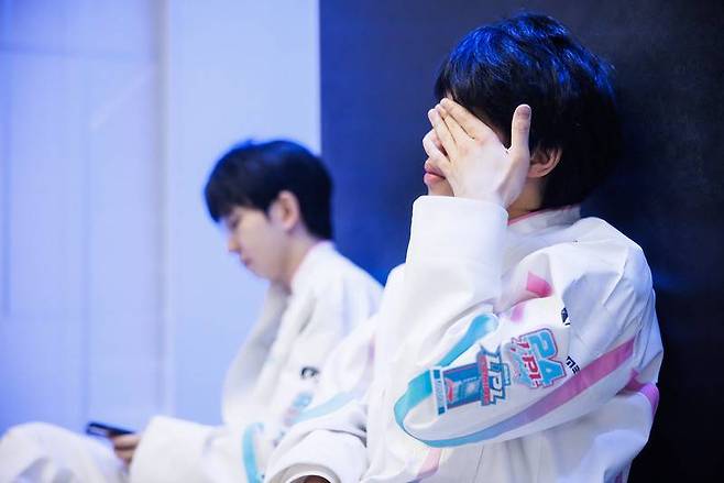 마지막까지 분투한 BLG 선수단(자료 출처-라이엇)