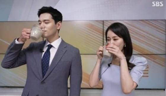 SBS '모닝와이드' 간접광고 방송 화면. 사진 SBS 캡처