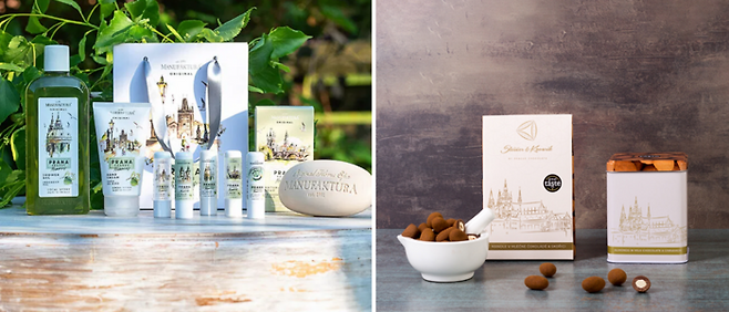 마뉴팍투라와 프라하 초콜릿 / 사진=각 사 홈페이지