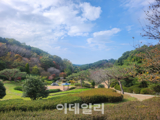 충남 태안의 안면도수목원 전경. (사진=박진환 기자)