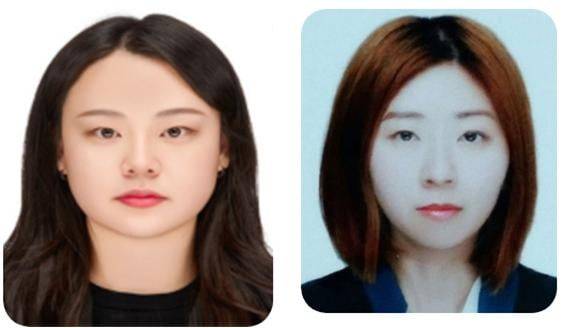 왼쪽부터 김세영 행복청 대변인, 이지현 행복청 인사팀장