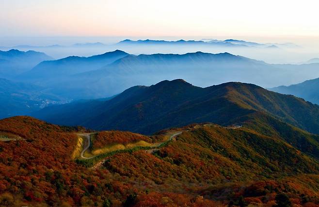 덕유산 가을단풍 (사진= 무주군)