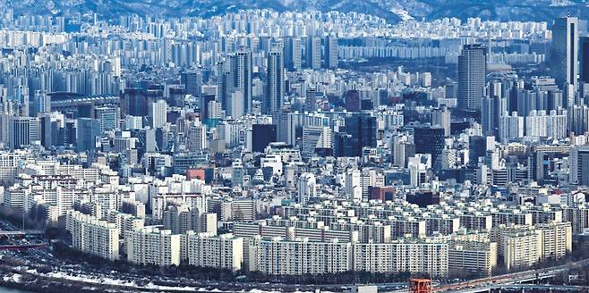 서울 강남구 아파트 단지 모습 임세준 기자