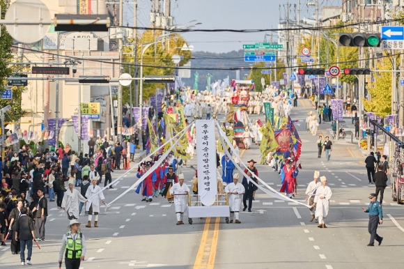 충남 아산시 일원에서 ‘제2회 이순신 순국제전’이 열리고 있다. 시 제공