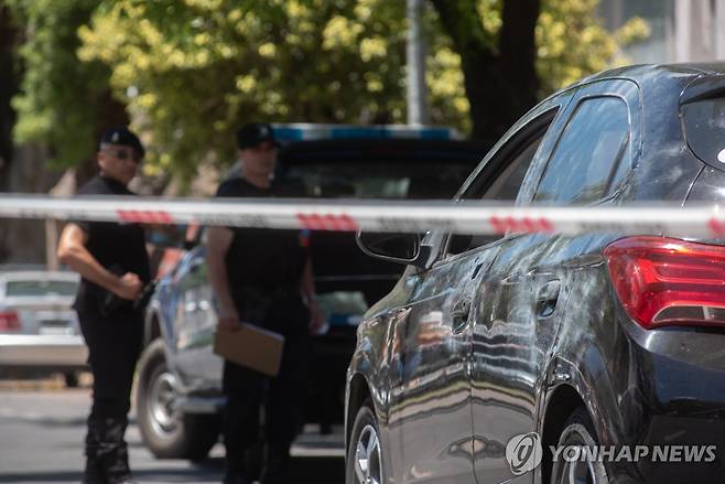 아르헨티나 경찰(기사와 직접적인 연관 없음) [EPA=연합뉴스 자료사진. 재판매 및 DB 금지]