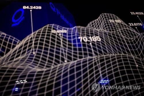 팔린티어가 제공하는 정보 화면 [AFP 연합뉴스 자료사진. 재판매 및 DB 금지]