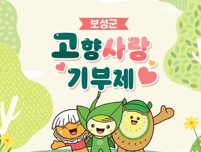 고향사랑기부제 [보성군 제공]