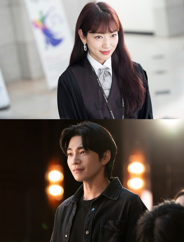 SBS 금토드라마 '지옥에서 온 판사'의 박신혜, 김재영./사진=SBS 금토드라마 '지옥에서 온 판사' 