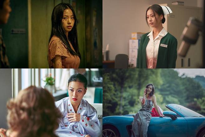 '스위트홈'·'오월의 청춘'·'아무도 없는 숲속에서'·'밀수' 스틸컷(시계 방향)