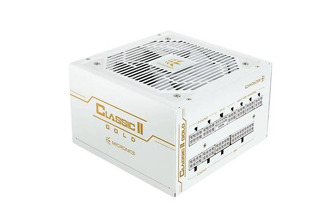 마이크로닉스 클래식 2 골드 풀모듈러 ATX 3.1(PCI-E 5.1) 화이트 전원공급장치 / 출처=마이크로닉스