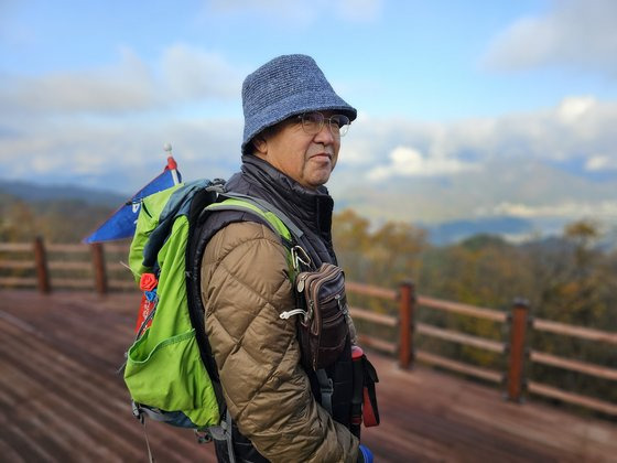 인제천리길을 만든 주역인 김호진 대표. 인제 토박이로 고향에 대한 깊은 애정으로 길을 만들었다.