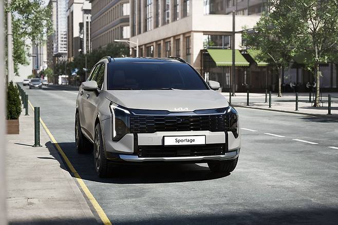 더 뉴 스포티지 정면