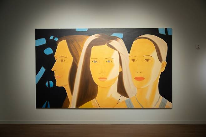 트리오 4 (Trio 4), 2009 The ALBERTINA Museum, Vienna The Batliner Collection © Alex Katz/VAGA at ARS, NY/SACK, Seoul