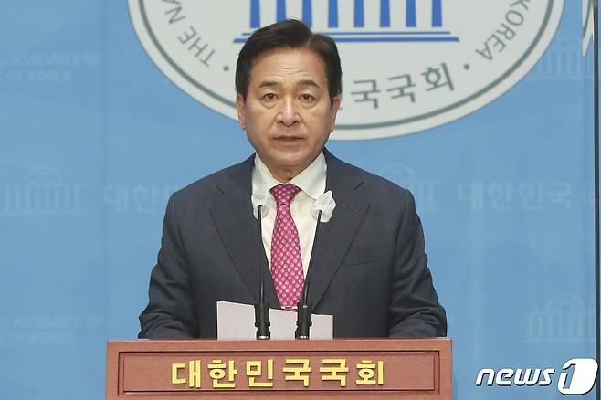 심재철 전 미래통합당 의원. 2022.4.10/뉴스1 ⓒ News1 이재명 기자