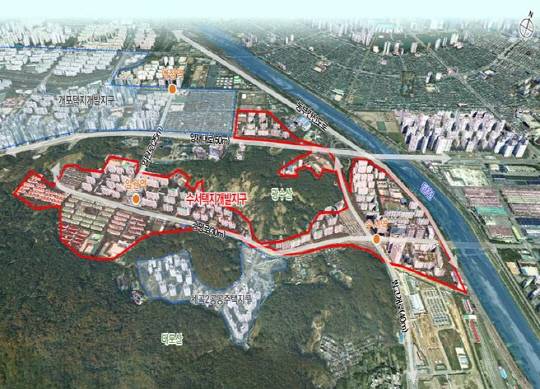 서울 강남구 수서택지개발지구 지구단위계획 재정비안 [서울시 제공]