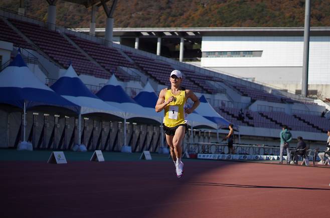 2024~25 근대5종 국가대표 선발전 1위에 오른 서창완. 사진=대한근대5종연맹