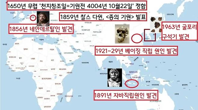 동으로, 동으로 향하던 ‘구석기를 든 인류의 발걸음’은 1921~29년 베이징 원인의 발견 이후 ‘일단 멈춤’했지만 30여 년 만에 두만강을 건너 한반도 북부로 넘어왔다. 굴포리 유적이 발견된 것이다.