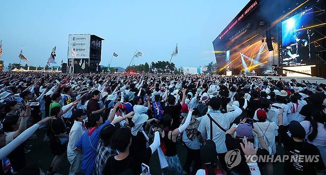 인천 펜타포트 록 페스티벌 [연합뉴스 자료사진]