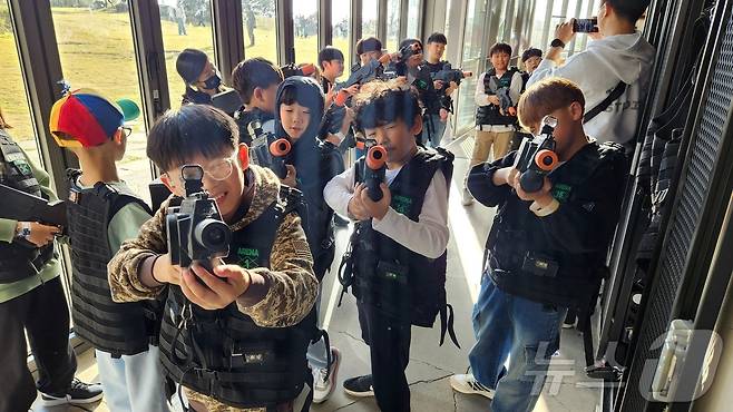 충북교육청 소규모 학교 공동 현장체험학습.(충북교육청 제공)/뉴스1