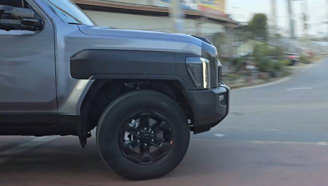 기아 '타스만 X-프로' 테스트카 (출처 : 힐러TV)