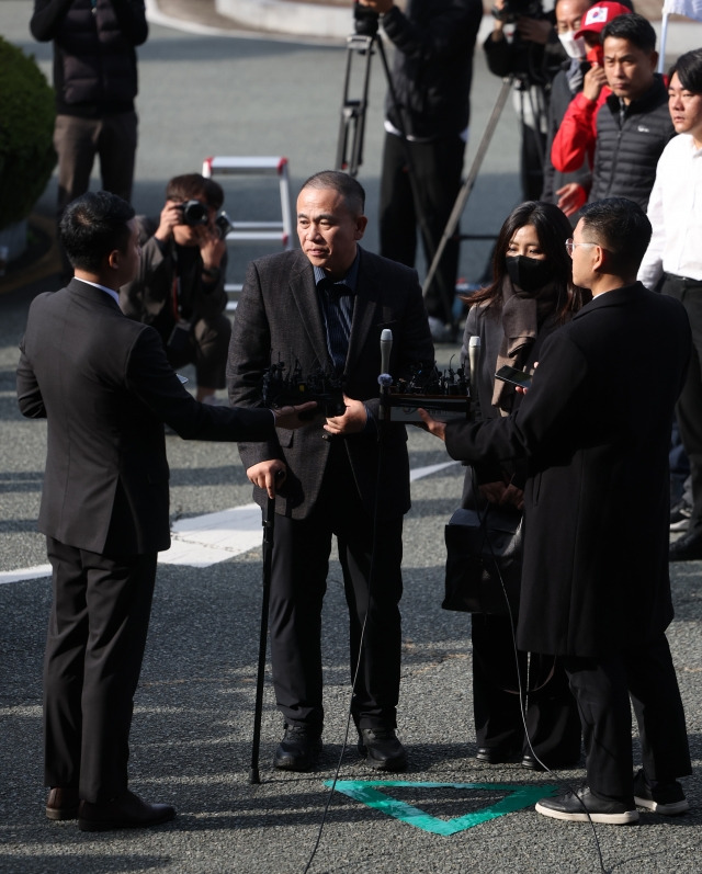 명태균 8일 오전 창원지검 출석. 연합뉴스