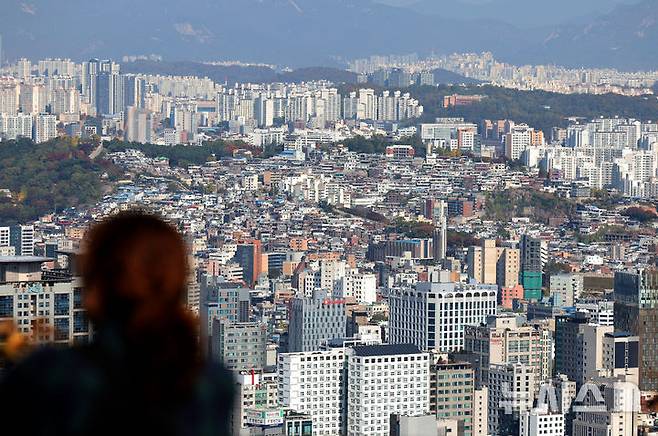 서울시내 아파트 단지 모습. 뉴시스 자료사진.