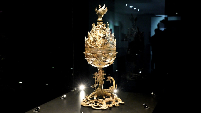 백제금동대향로/사진=류한나래 여행+ PD