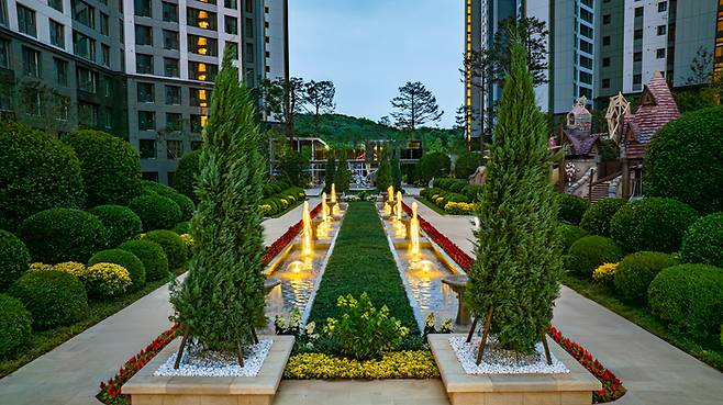 왕길열 로열파크 푸르지오 퀸즈가든 [사진 = DK아시아]