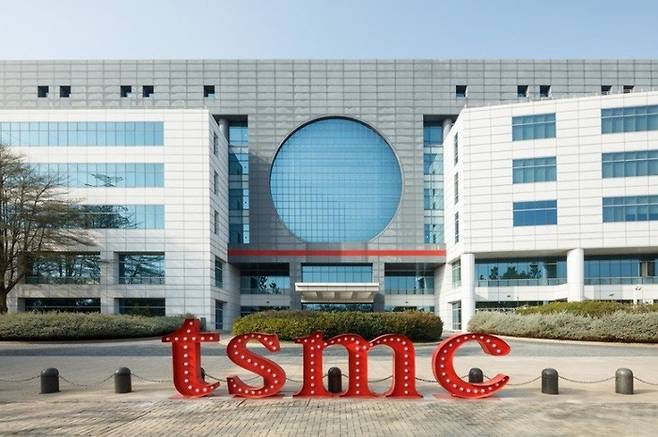 TSMC 대만 반도체 공장 모습