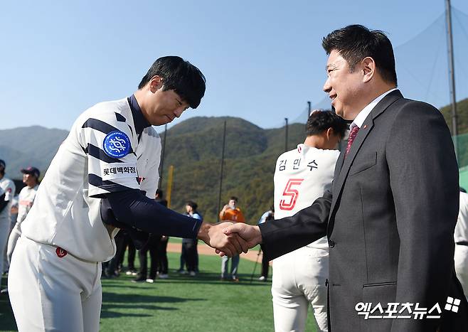 FA 투수 구승민이 원소속팀인 롯데 잔류한다. 엑스포츠뉴스 DB