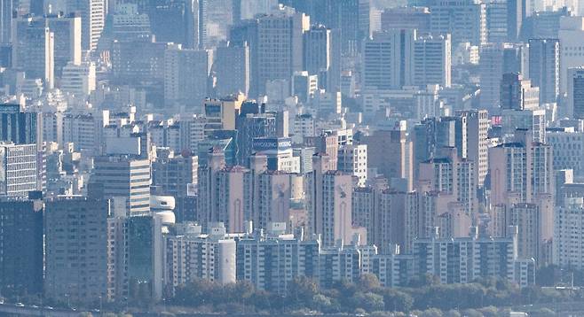서울 강남구·서초구 아파트 단지의 모습. /뉴스1