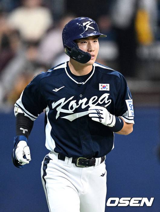 [OSEN=이대선 기자] 프리미어12대표팀 이주형 2024.11.02 /