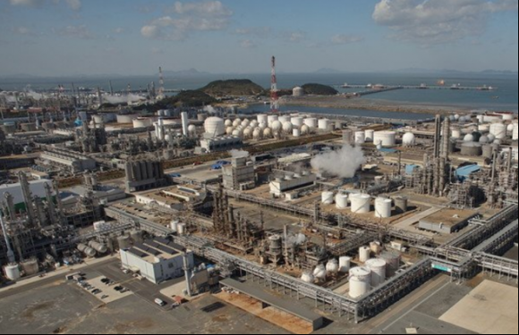 LG화학 대산공장 전경 사진. GS건설 제공