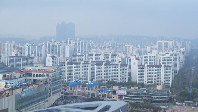 경기도 고양시 일산 아파트 전경 [매경DB]