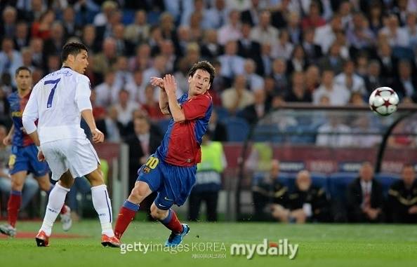 크리스티아누 호날두와 리오넬 메시/게티이미지코리아