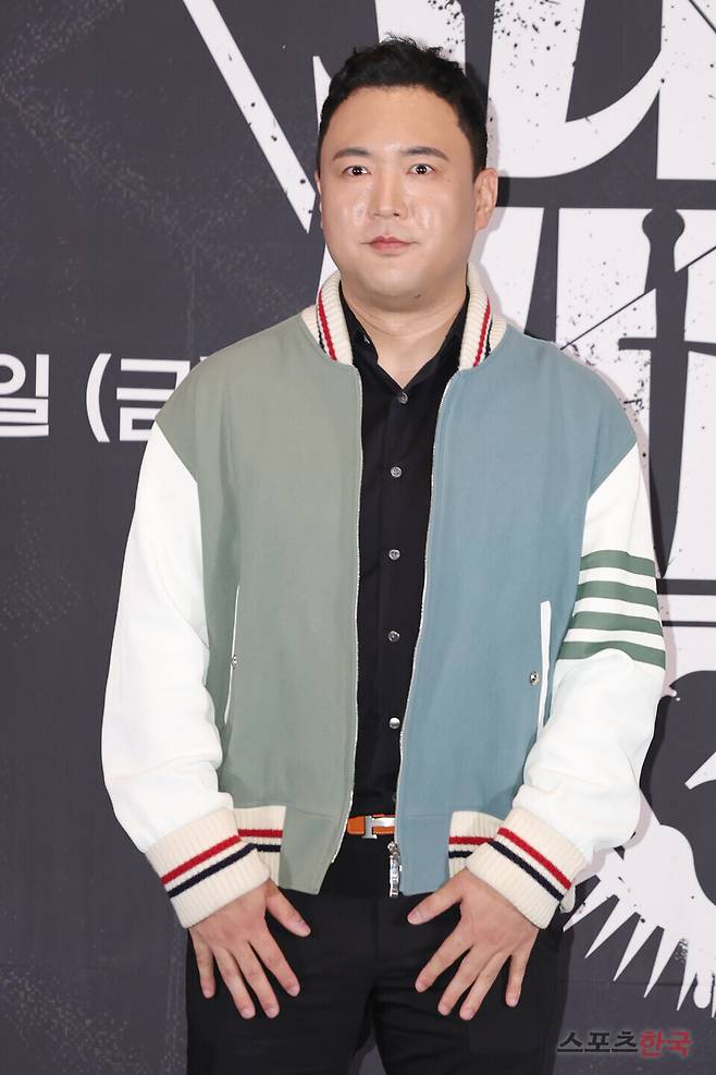 웨이브 오리지널 예능 '피의 게임 시즌3' 제작발표회에 참석한 스티브예. 24.11.12 ⓒ이혜영 기자 lhy@hankooki.com