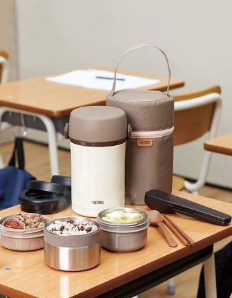 수험생용 보온 도시락통. 마켓컬리 홈페이지 캡처