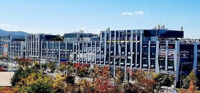 공실 많은 세종시 보람동 금강수변상가 전경. [사진제공=연합뉴스]