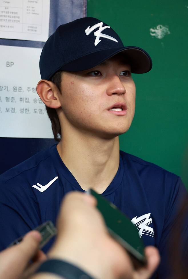 ▲ KIA 타이거즈 김도영은 현재 한국야구대표팀에서 가장 주목을 받는 선수다. ⓒ 연합뉴스