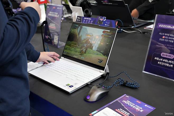 ▲ 인텔 i9-14900HX의 하이엔드 CPU를 품은 '레노버 리전 7i'