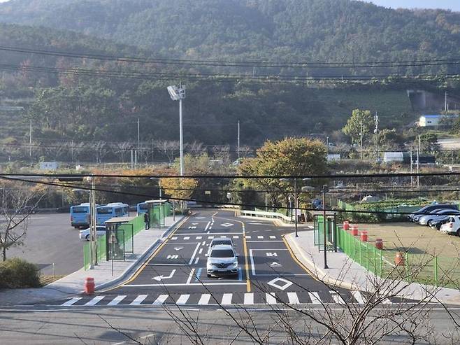 [부산=뉴시스] 동부산 시내버스 공영차고지. (사진=부산시 제공) 2024.11.15. photo@newsis.com *재판매 및 DB 금지