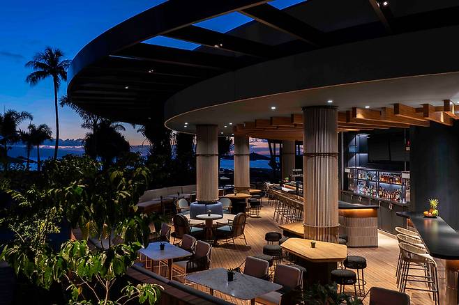 할레모올레로 야외 바. 사진제공|팜투어